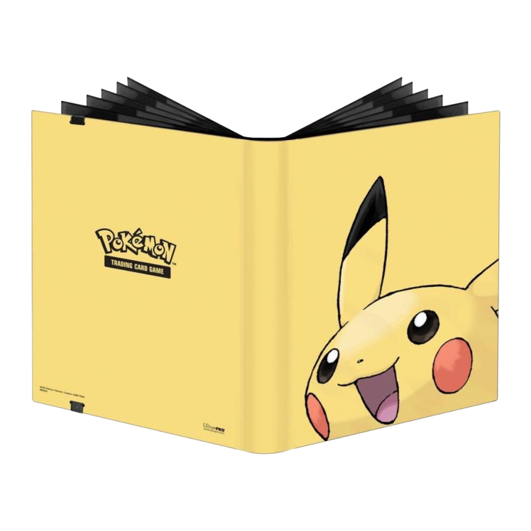 Portfolio PIKACHU full jaune - Pro binder 9 cases - Ultra Pro - Pokémon officiel