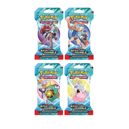 Artset Blister carton EV09 - Aventures Ensemble - Pokémon français
