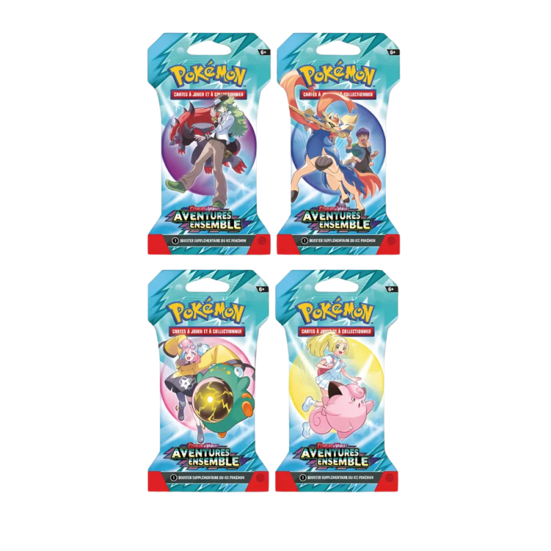 Artset Blister carton EV09 - Aventures Ensemble - Pokémon français