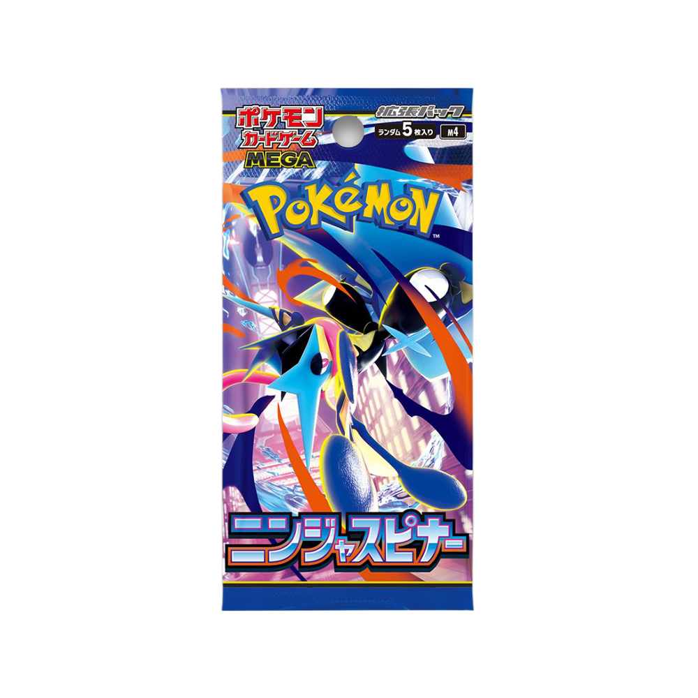 Booster M4 - Ninja Spinner - Pokémon japonais officiel