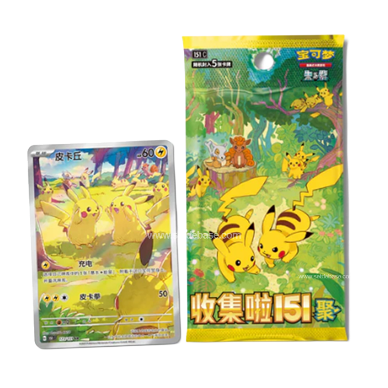 Display 151C vol.4 "Gathering" - Pokémon chinois officiel