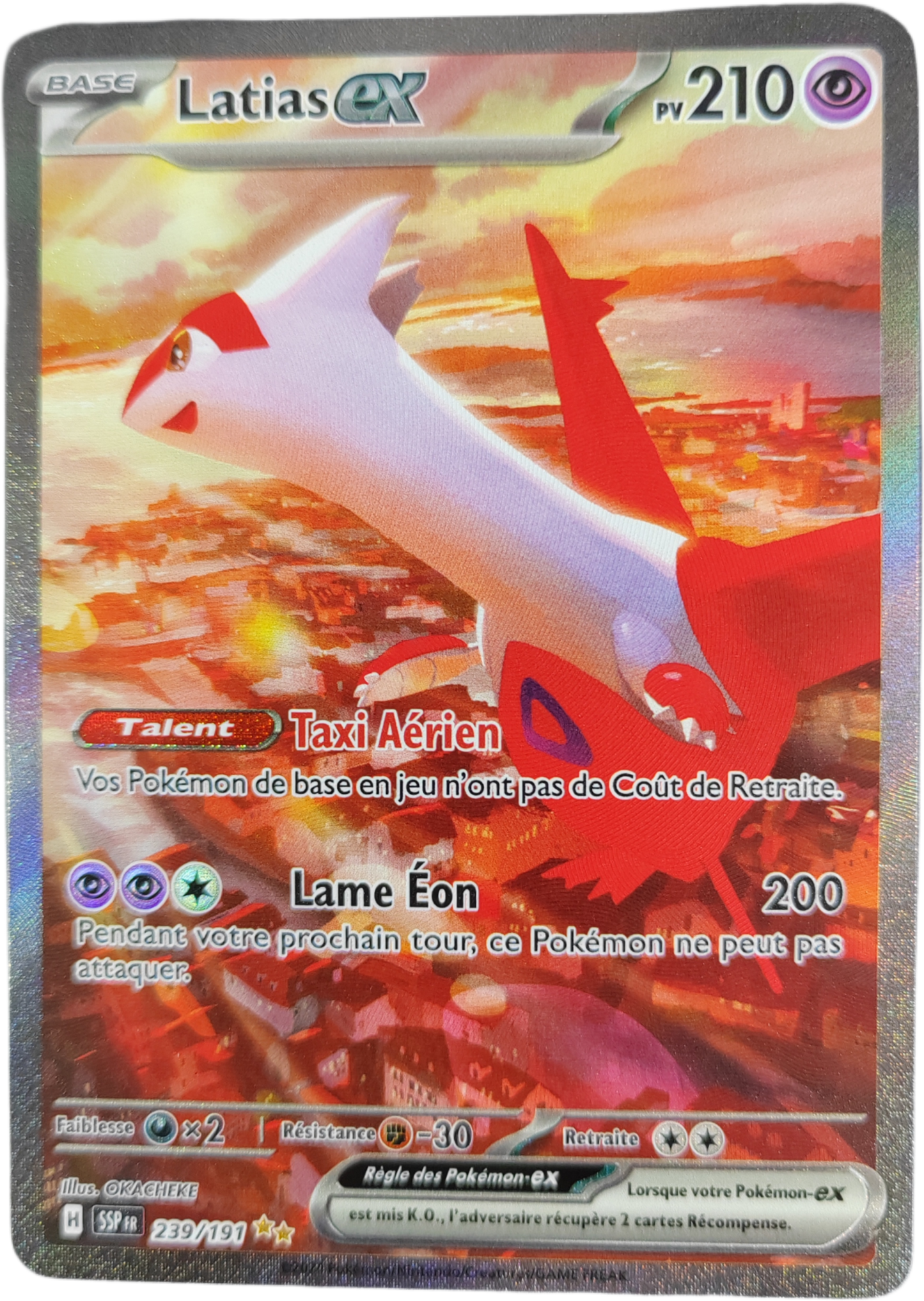 LATIAS ex 239/191 - Ev08 - Étincelles déferlantes - Français NM