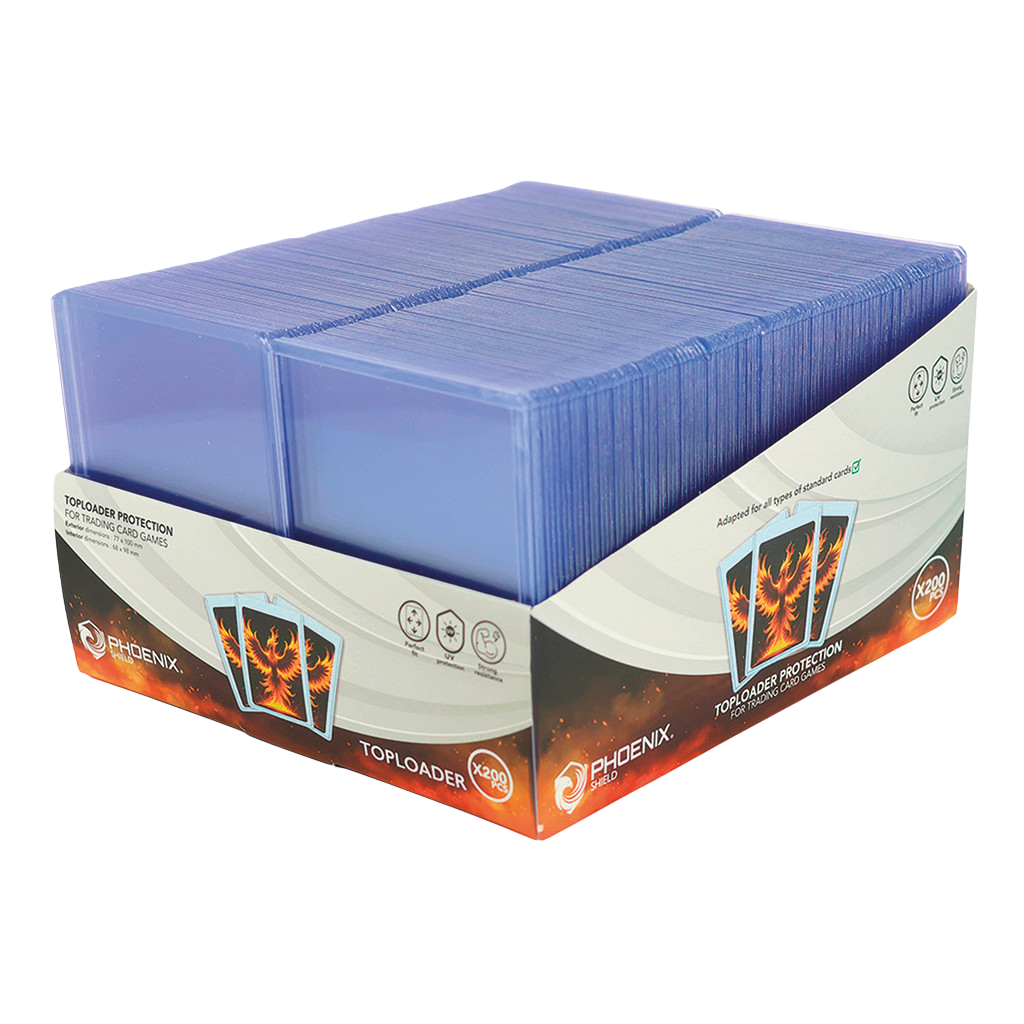 Toploader x200 - protection carte rigide - Phoenix Shield