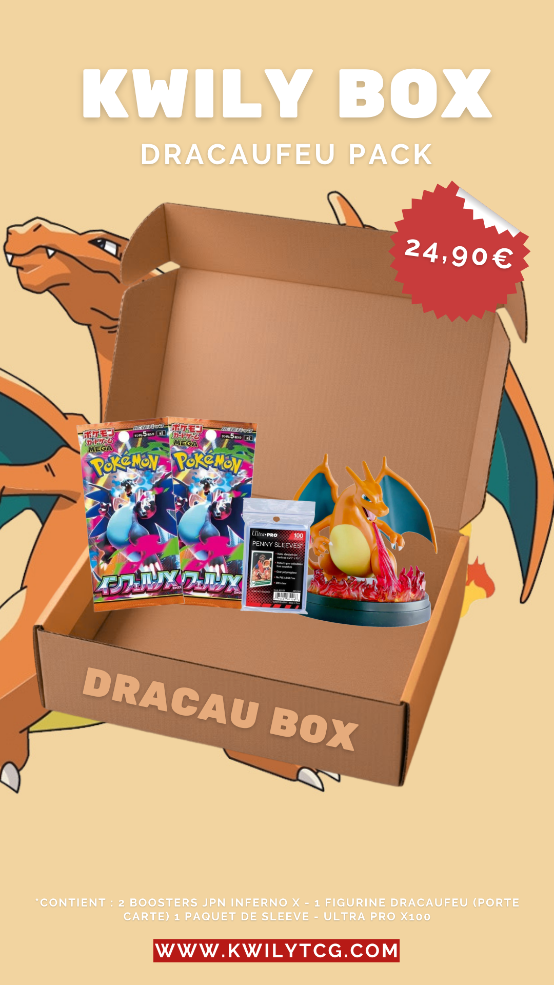 Lot/Bundle "Dracau box" - Pokémon japonais