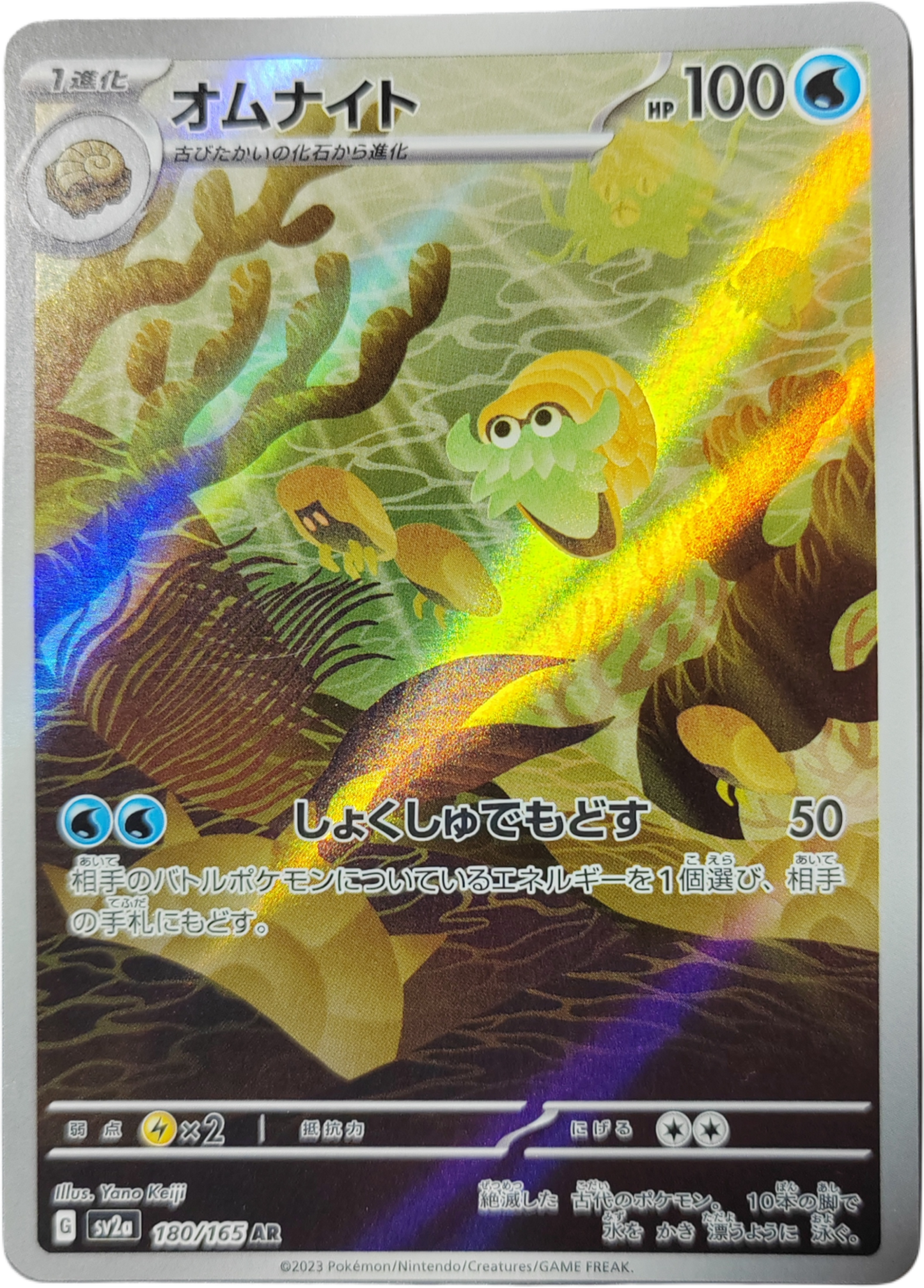 AMONITA 180/165 - SV2A 151 - Pokémon japonais
