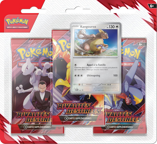 Tripack EV10 Rivalités Destinée - Pokémon français