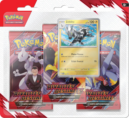 Tripack EV10 Rivalités Destinée - Pokémon français