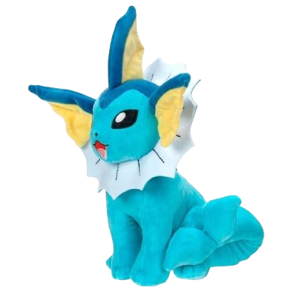 AQUALI plush toy - 20 cm - Official Pokémon