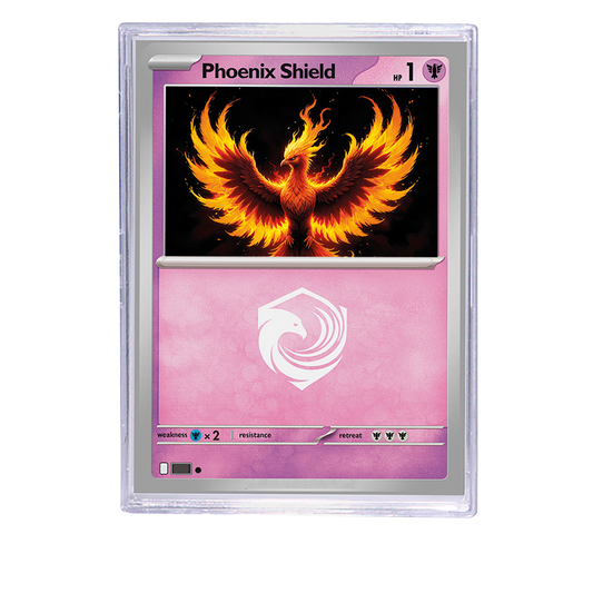 Protection RIGIDE pour carte (x12) - Mini snap ultimate 100% UVR - Phoenix Shield