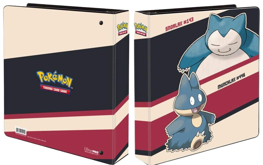 Classeur rigide RONFLEX et GOINFREX - Ultra pro - Pokémon officiel
