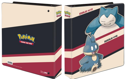 Classeur rigide RONFLEX et GOINFREX - Ultra pro - Pokémon officiel
