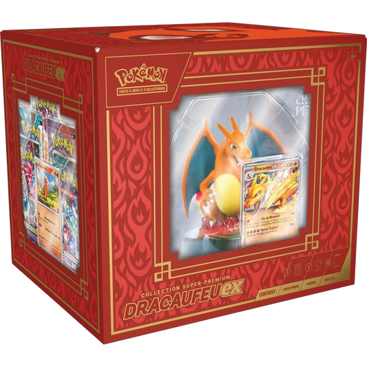 Coffret - Collection Super Premium DRACAUFEU EX - Français