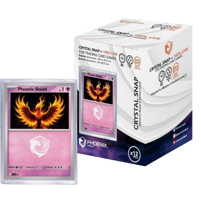 Protection RIGIDE pour carte (x12) - Mini snap ultimate 100% UVR - Phoenix Shield