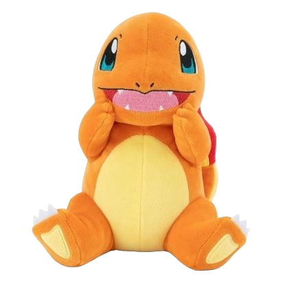 Charmander Plush - 20cm - Official Pokémon
