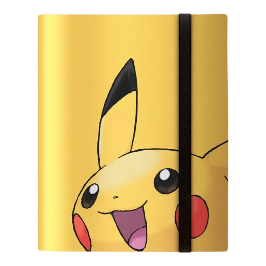 Portfolio PIKACHU full jaune - Pro binder 9 cases - Ultra Pro - Pokémon officiel