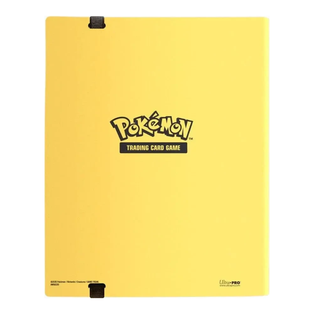 Portfolio PIKACHU full jaune - Pro binder 9 cases - Ultra Pro - Pokémon officiel