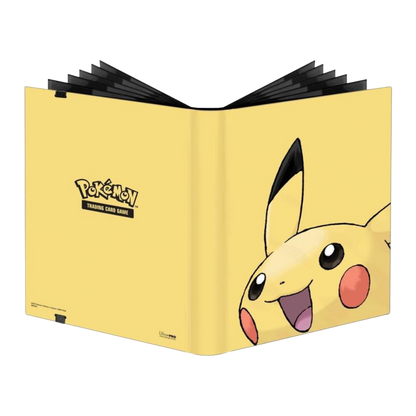 Portfolio PIKACHU full jaune - Pro binder 9 cases - Ultra Pro - Pokémon officiel