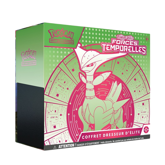 Élite Traîner Box - ETB EV05 Forces Temporelles - Vert de Fer - Pokémon français officiel