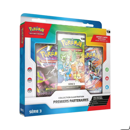 Coffret 30 ans - Collection illustration - 1ers partenaires V3 - Pokémon français officiel