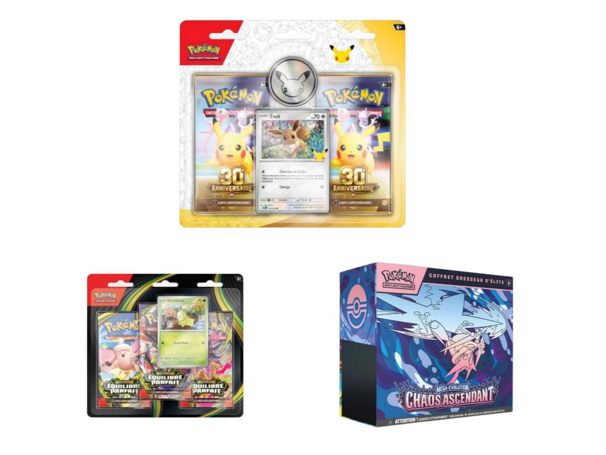 !! Précommande !! Lot duopack 30 ans - Célébration 30th - Pokémon français officiel
