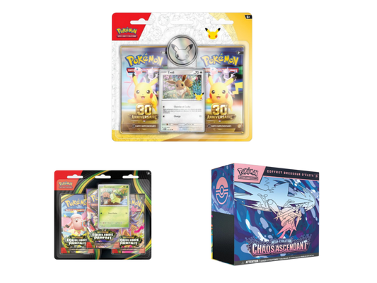 !! Précommande !! Lot duopack 30 ans - Célébration 30th - Pokémon français officiel