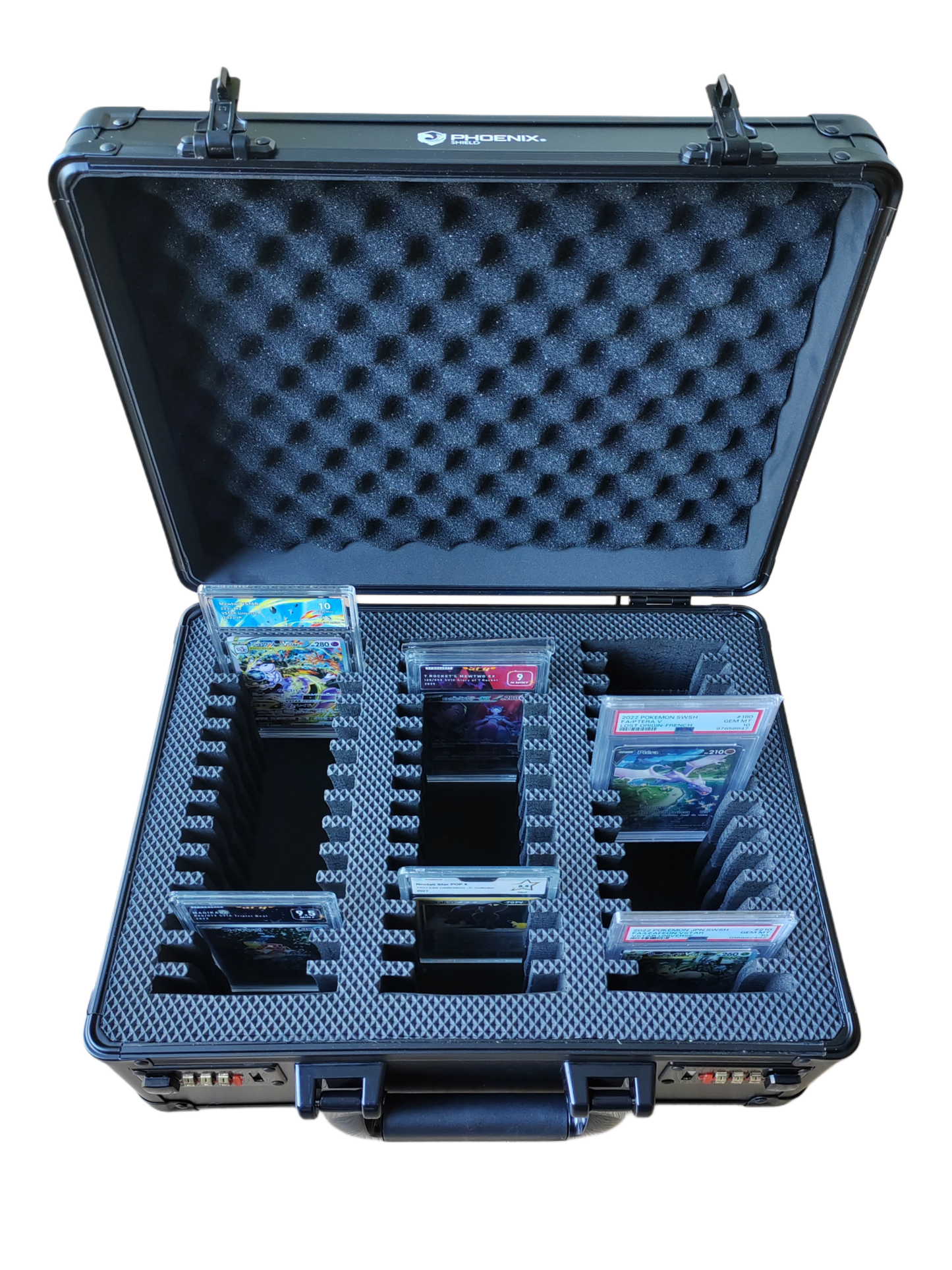 Valisette rangement multi cartes gradées - 42 places - Phoenix Shield