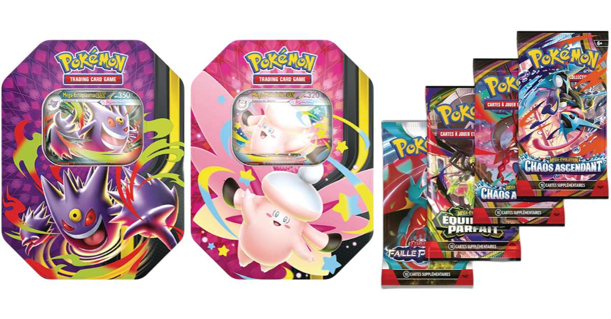 Pokébox Méga Ectoplasma/Melodelfe - Pokémon français officiel