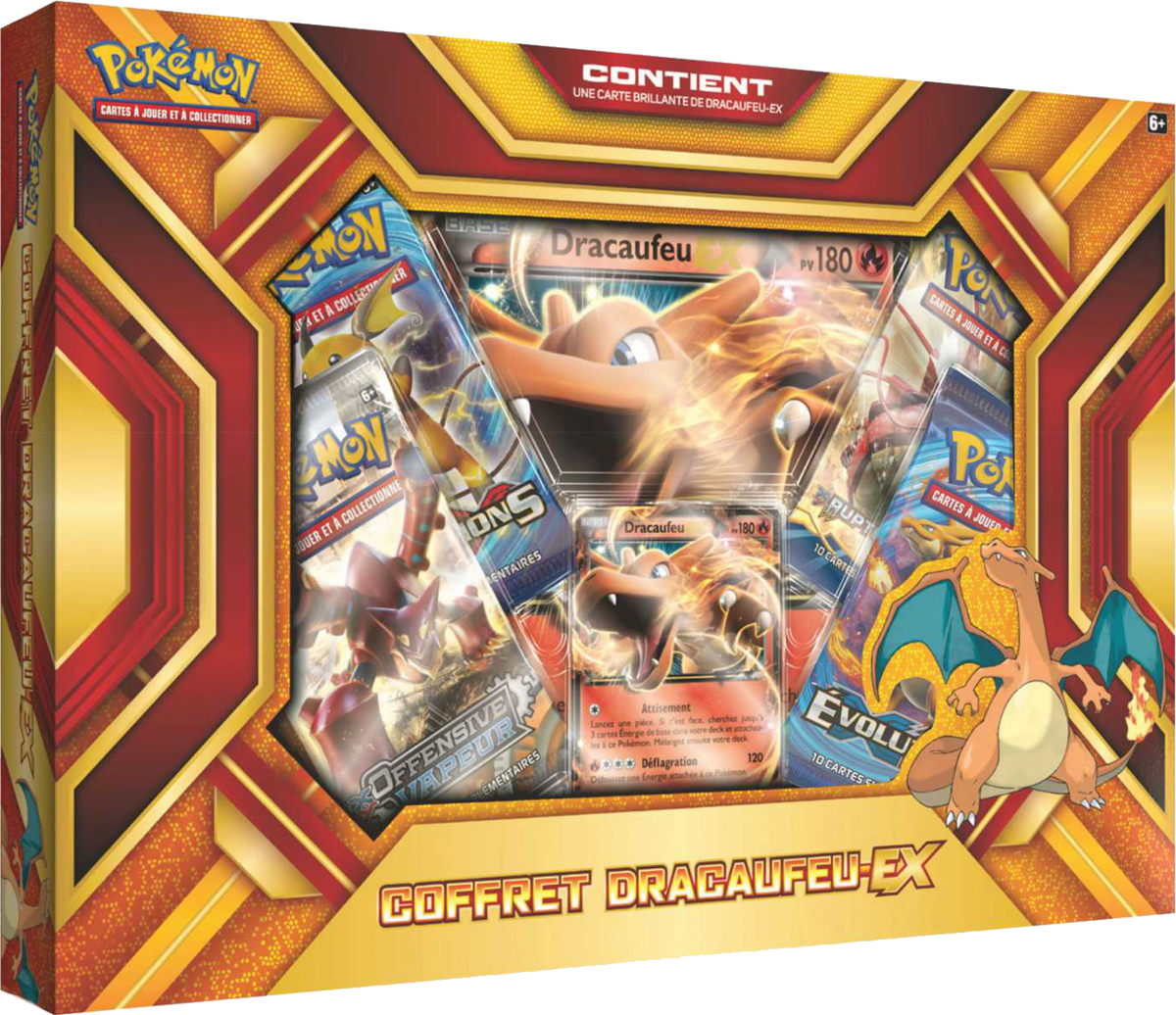 Coffret Dracaufeu ex - XY - Pokémon français officiel