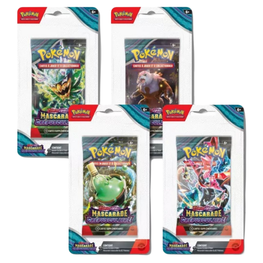 Blister EV06 - Mascarade Crépusculaire - Pokémon français