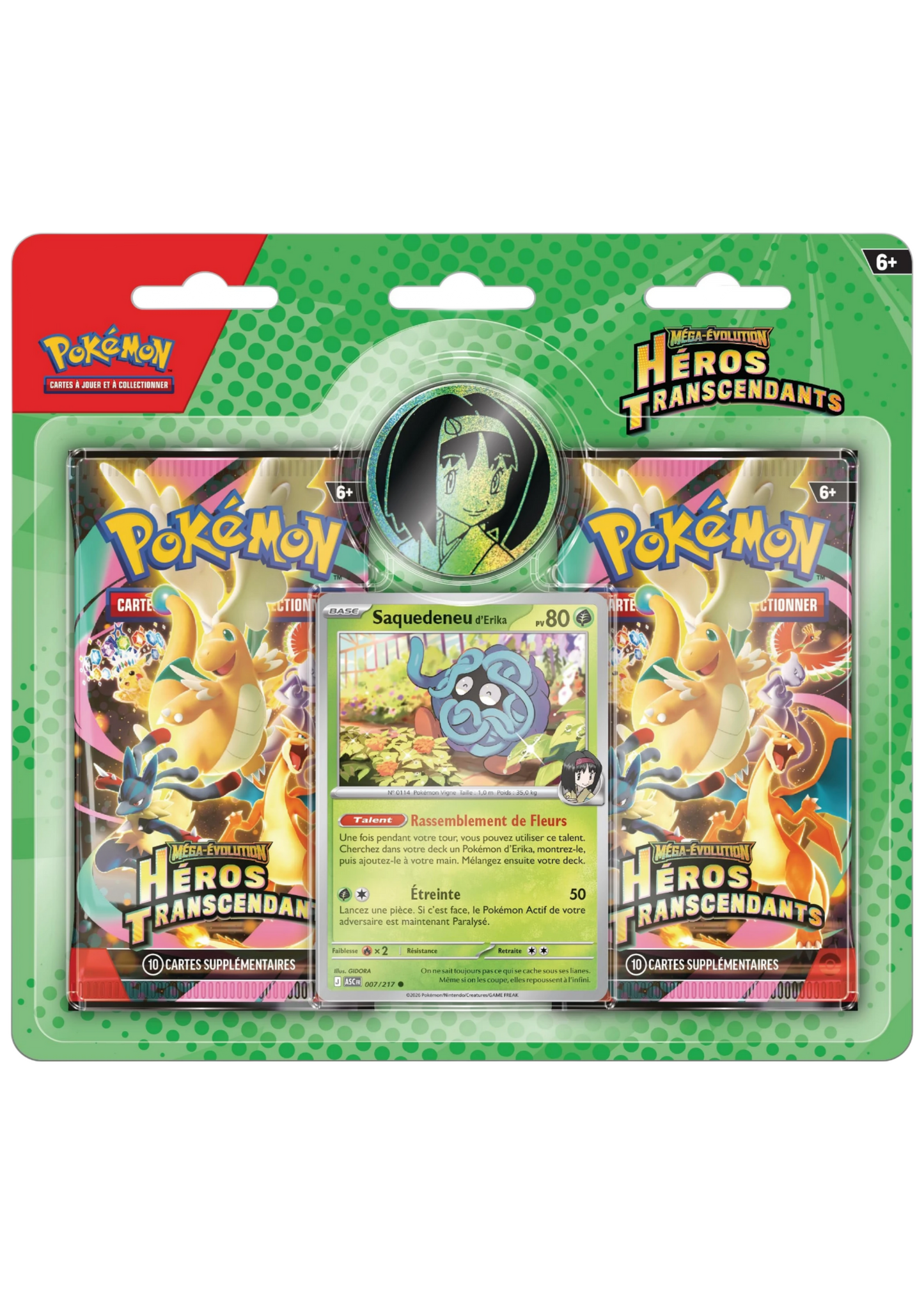 Duopack ME2.5 - Héros Transcendants - Pokémon français