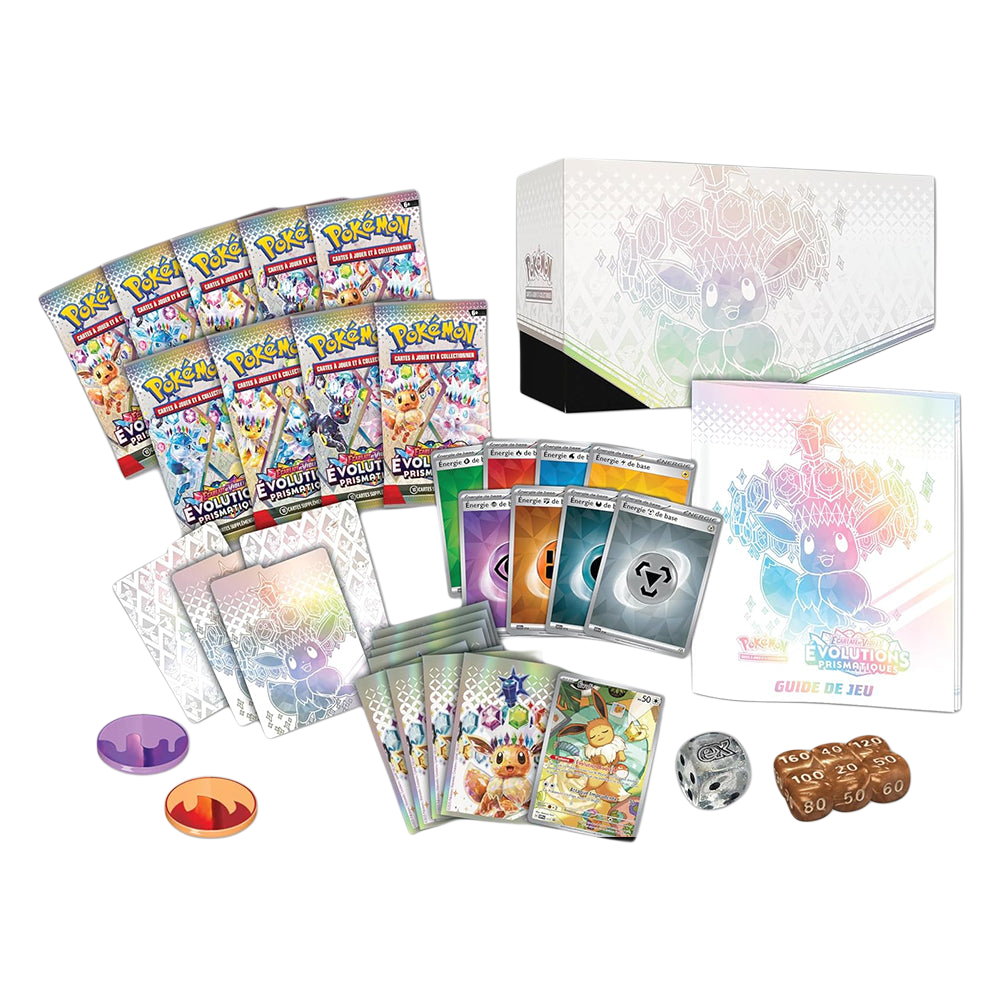 Élite Trainer Box - EV8.5 Évolution prismatique - Pokémon français