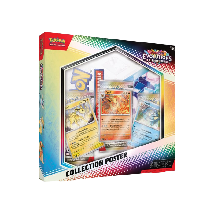 Coffret Collection Poster EV8.5 - Évolution Prismatique - Pokémon français