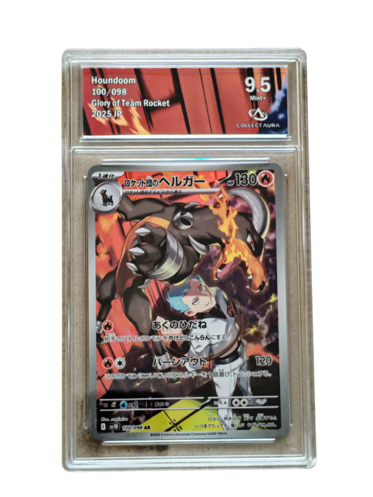 DÉMOLOSSE de la Team Rocket 100/098 - SV10 Glory of Team Rocket - Collect Aura 9.5 - Pokémon japonais