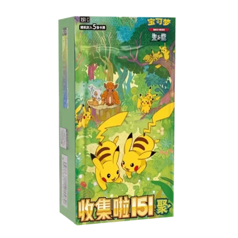 Display 151C vol.4 "Gathering" - Pokémon chinois officiel