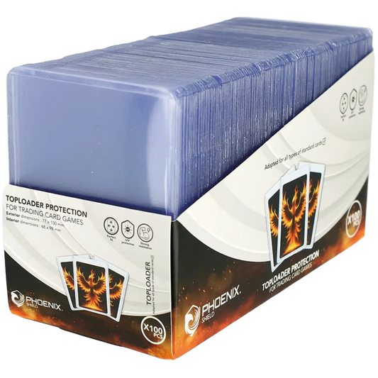 Toploader - protection carte rigide Phoenix Shield x100