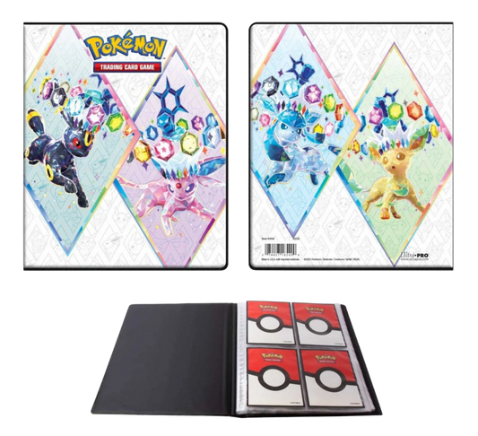 Portfolio EV8.5 Évolution prismatique - Ultra pro 4 cases - Pokémon officiel