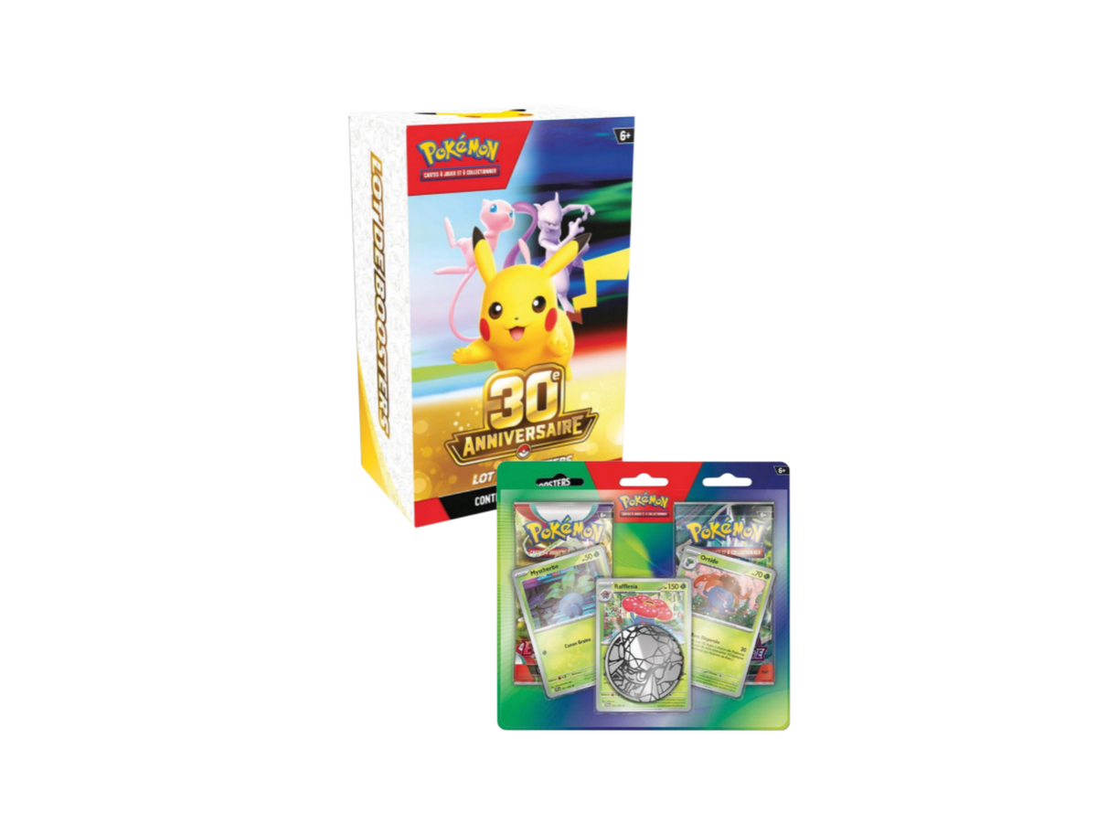 Mini pack Bundle/duopack - Célébration 30e anniversaire - Pokémon français officiel