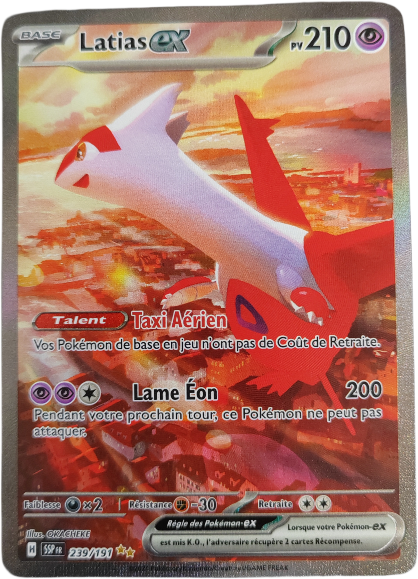 LATIAS ex 239/191 - Ev08 - Étincelles déferlantes - Français NM