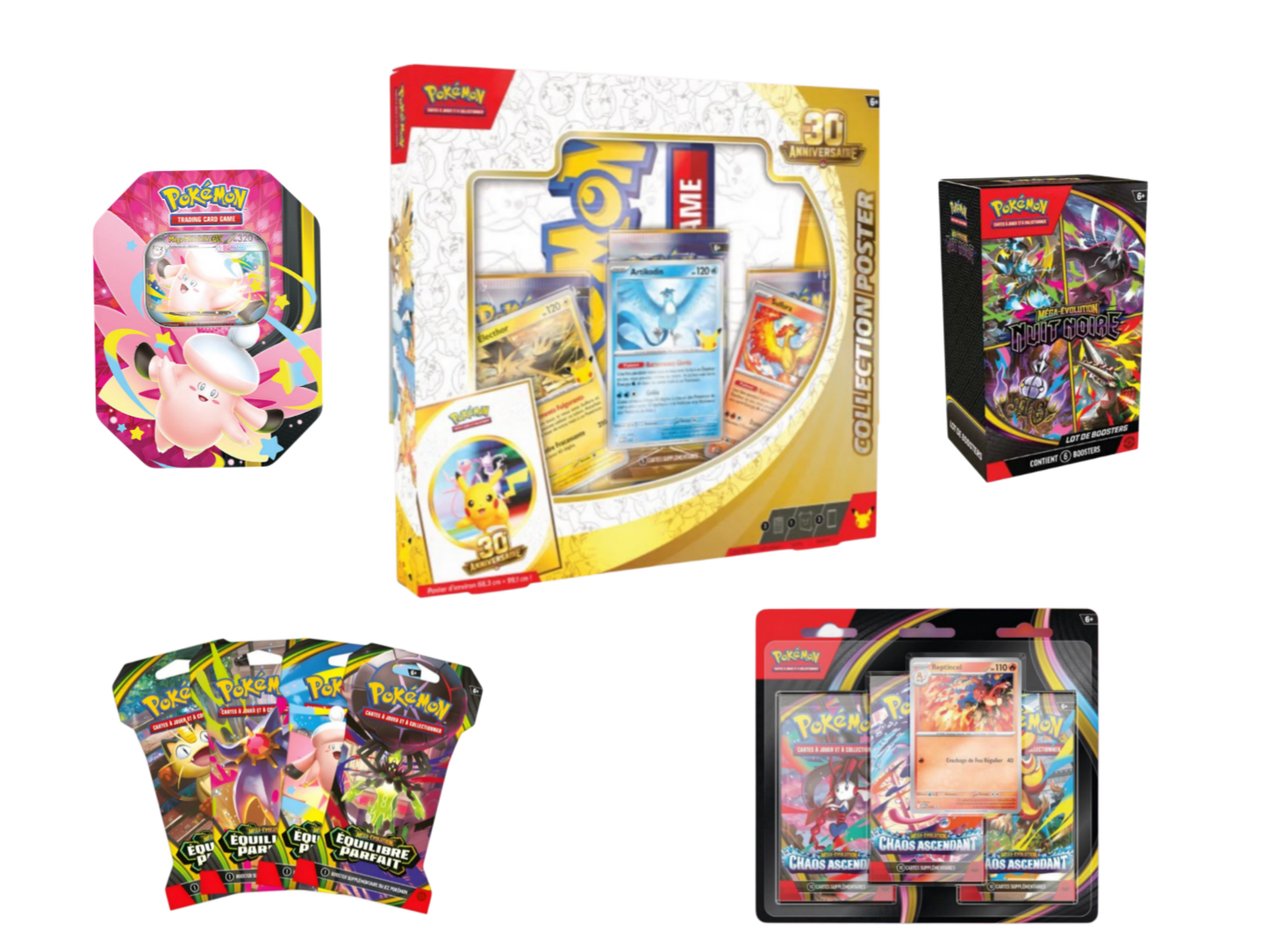 !! Précommande !! - Lot/bundle 30 ans - Célébration 30th - Pokémon français officiel