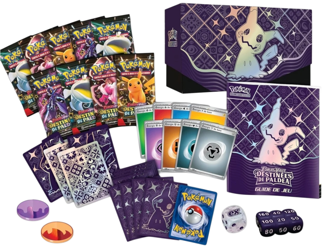 Élite Trainer Box - ETB EV4.5 - Destinées de Paldéa - Pokémon français officiel
