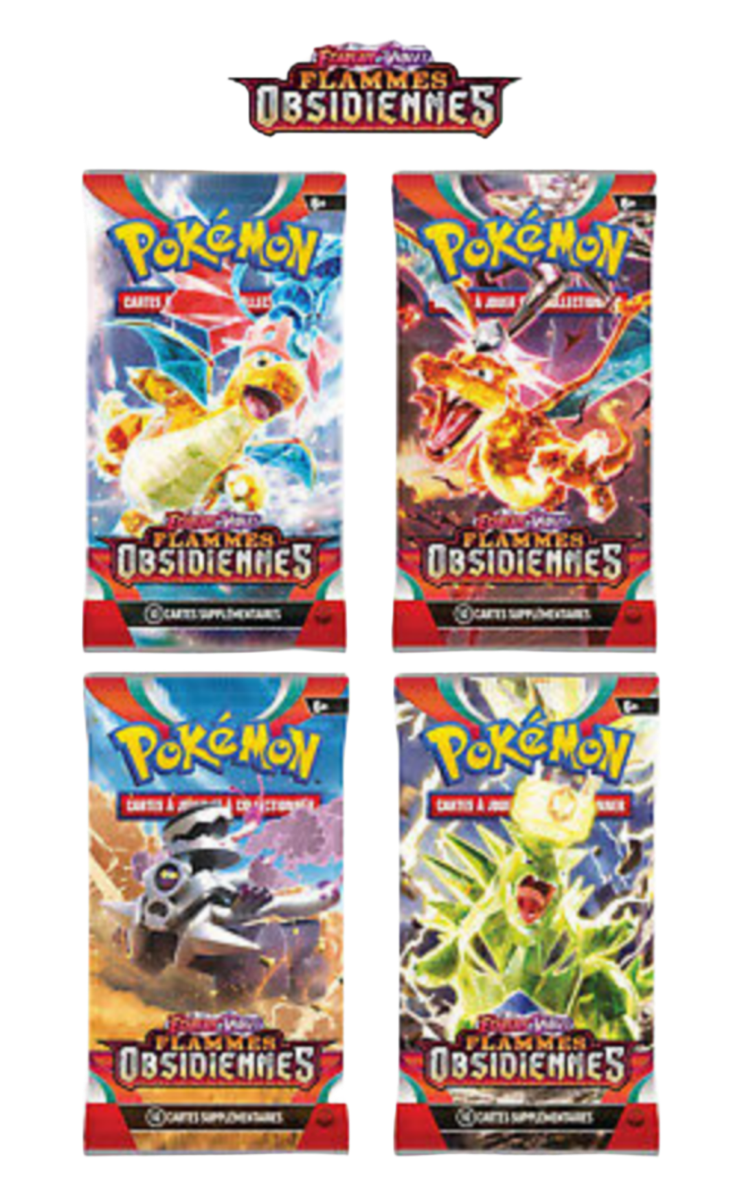 Booster EV03 FLAMMES OBSIDIENNES - Pokémon français