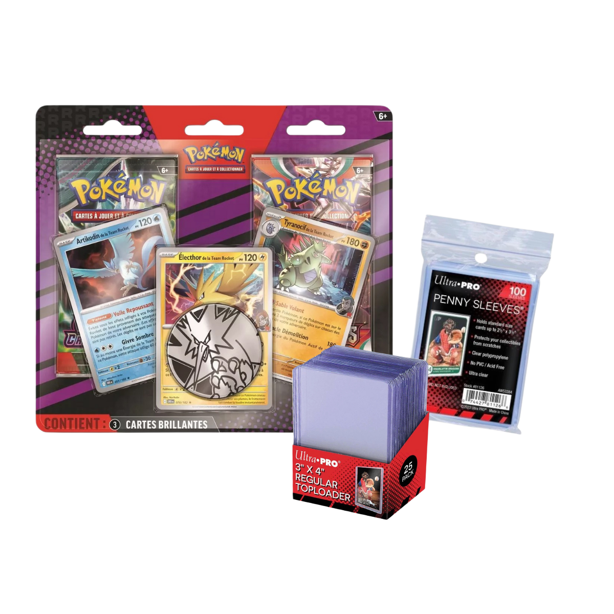 Lot/Bundle "starter box" duopack 2025 - Pokémon français officiel