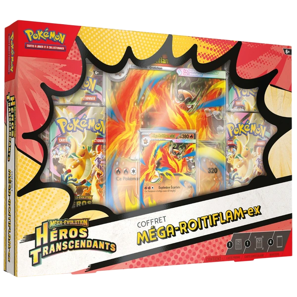 Coffret Méga starter - ME2.5 Héros Transcendants - Pokémon français officiel