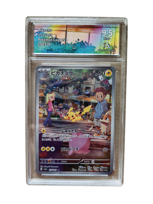 PIKACHU 173/165 - SV2a 151 - Collect Aura 9.5 - Pokémon japonais