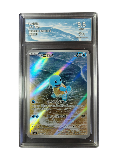 CARAPUCE (Squirtle) 170/165 - SV2a 151 - Collect Aura 9.5 - Pokémon japonais
