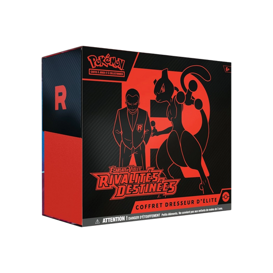 Coffret dresseur d'élite - ETB EV10 - RIVALITÉS DESTINÉES - Pokémon français