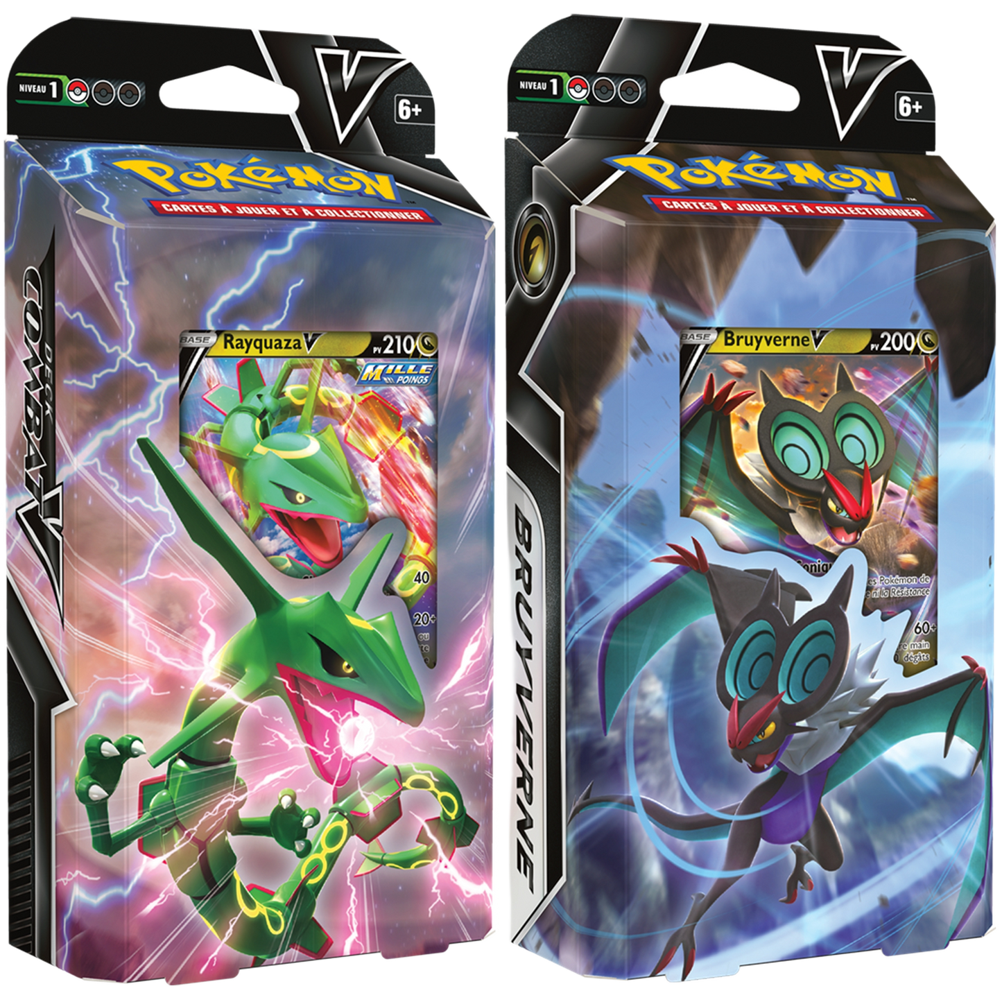 Deck combat V - Rayquaza V / Bruyverne V - Pokémon français