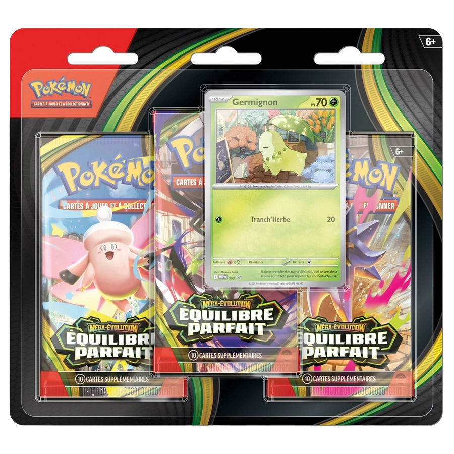 Tripack ME03 - Équilibre Parfait - Pokémon français