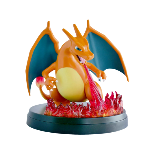 Figurine DRACAUFEU (porte carte) - Pokémon officiel (figurine issue du coffret)