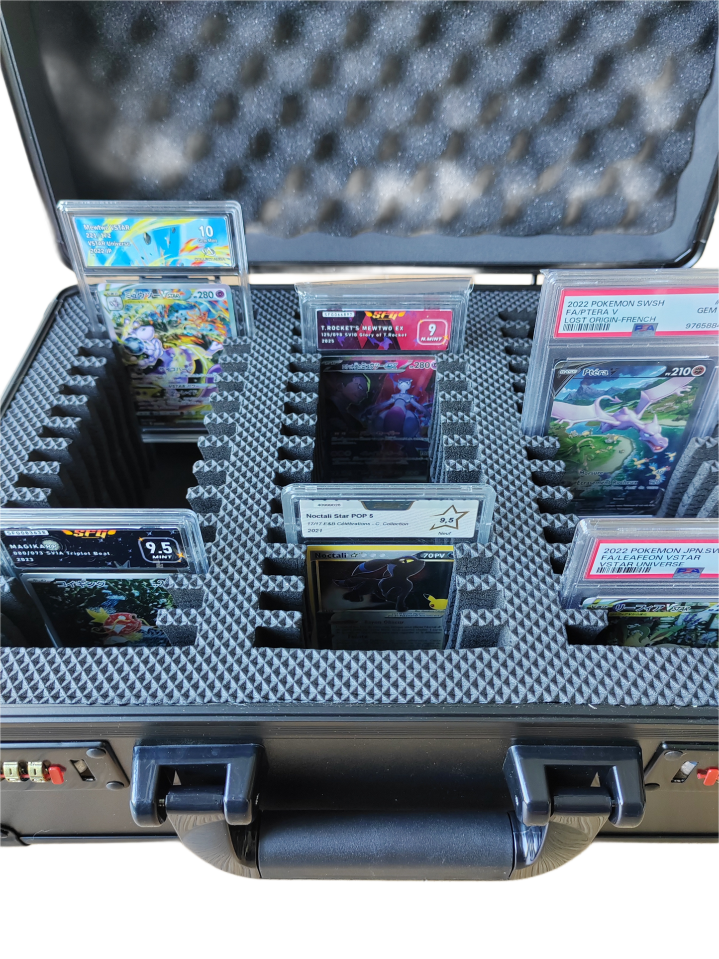 Valisette rangement multi cartes gradées - 42 places - Phoenix Shield
